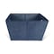 John Louis Home Fabric Bins, Tweed, Navy Blue, 11 in W BIN-R-T05 - alternate 4